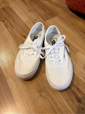 Vans Authentic Classic Canvas Sneakers - White
